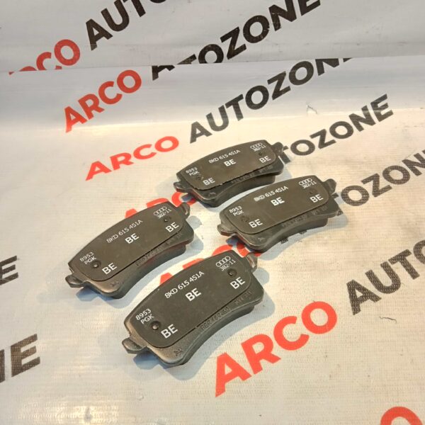 RR BRAKE PAD AUDI A4 8K WO SENSOR IMP 0252460617K2