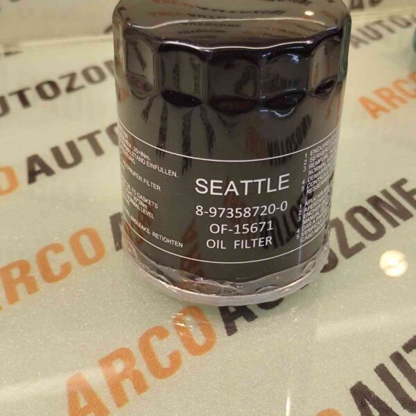 OIL FILTER DMAX VROSS 2.5 SEATTLE OF15671