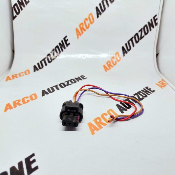 ELECTRONIC COMPONENTS WIRING HARNESS COUPLER POLO ELECTRIC WATER PUMP 3 PIN INSIDE BLACK