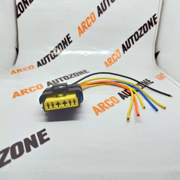 ELECTRONIC COMPONENTS WIRING HARNESS COUPLER ERTIGA CIAZ LINEA FUEL PUMP 6 PIN YELLOW