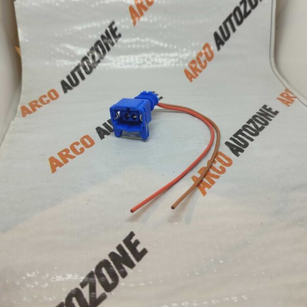 ELECTRONIC COMPONENTS WIRING HARNESS COUPLER DUSTER BLUE 2 PIN