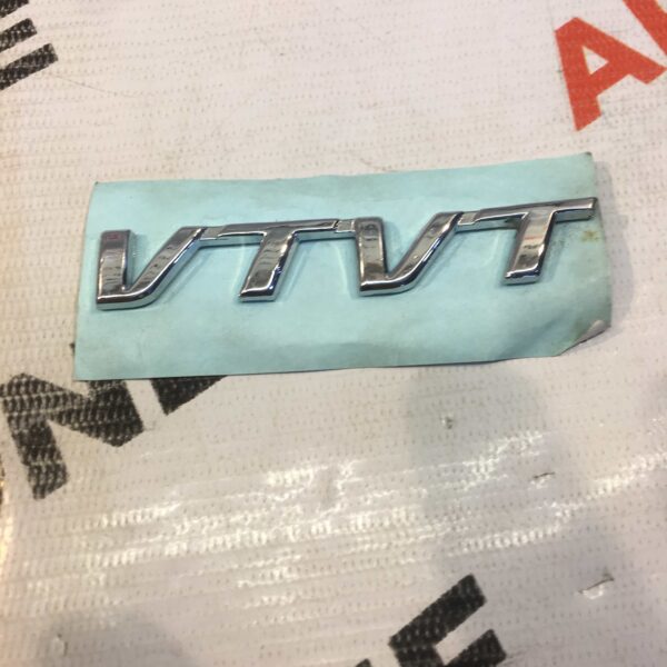 SINGLE LOGO VTVT CHROME