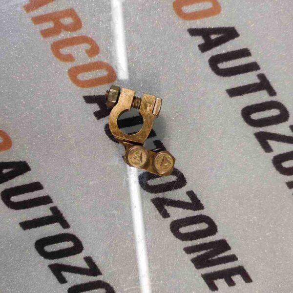 BATTERY TERMINAL BRASS POSITIVE PETROL SMALL HOLE