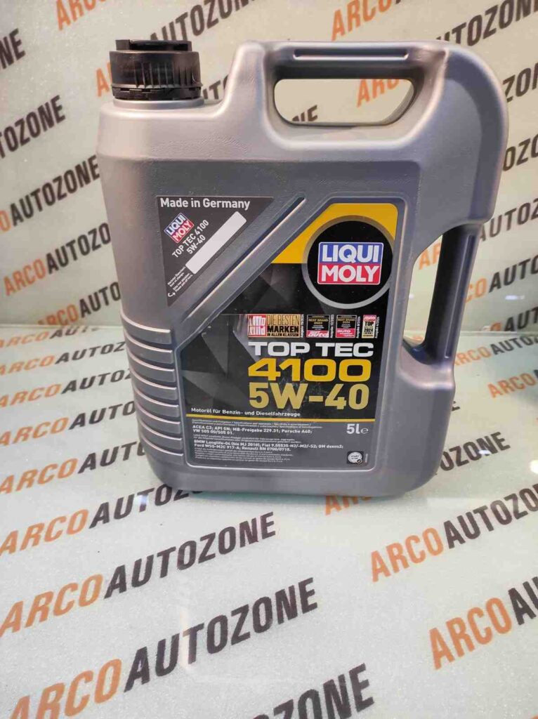 ENGINE OIL 5L TOPTEC 4100 5W40 LIQUI MOLY 9511