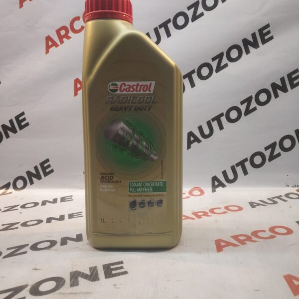 COOLANT CASTROL GREEN 1L RADICOOL HEAVY DUTY OAT 3429804