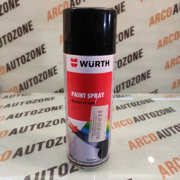 SPARY PAINT MATTE BLACK GRAPHITE BLACK 9011