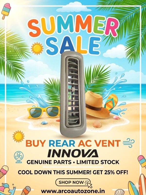 REAR AIR VENT INNOVA BEIGE IMP 636100K010A0
