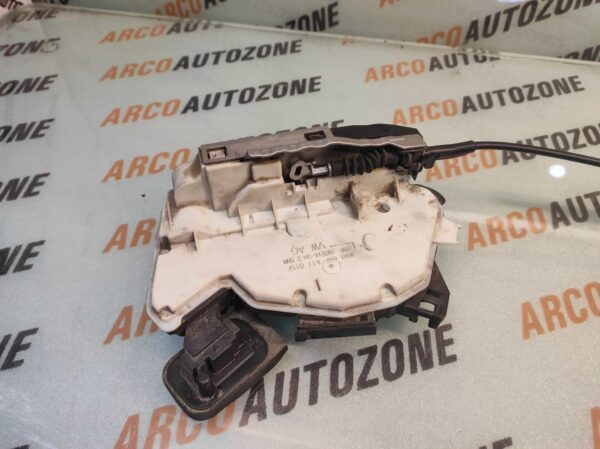 DOOR LATCH POLO VENTO RAPID AMEO FRONT LEFT USED 6RF837015F