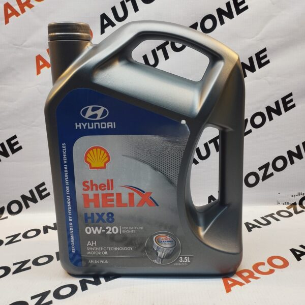 ENGINE OIL SHELL HX8 3.5 0W20 HYU
